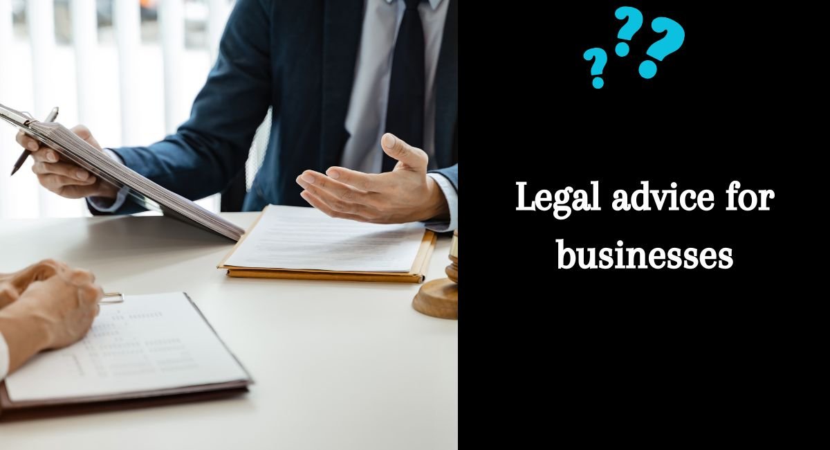 Legal advice for businesses